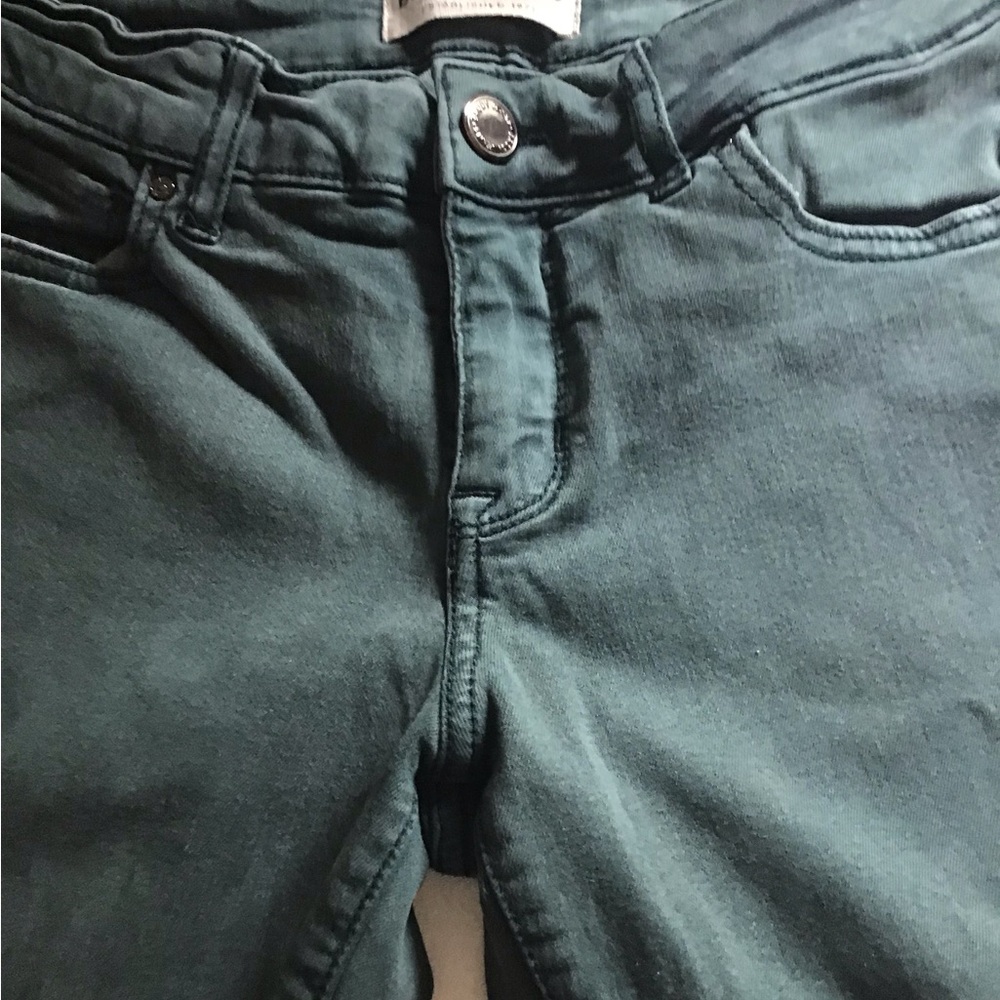 Teal Cozy Jeans